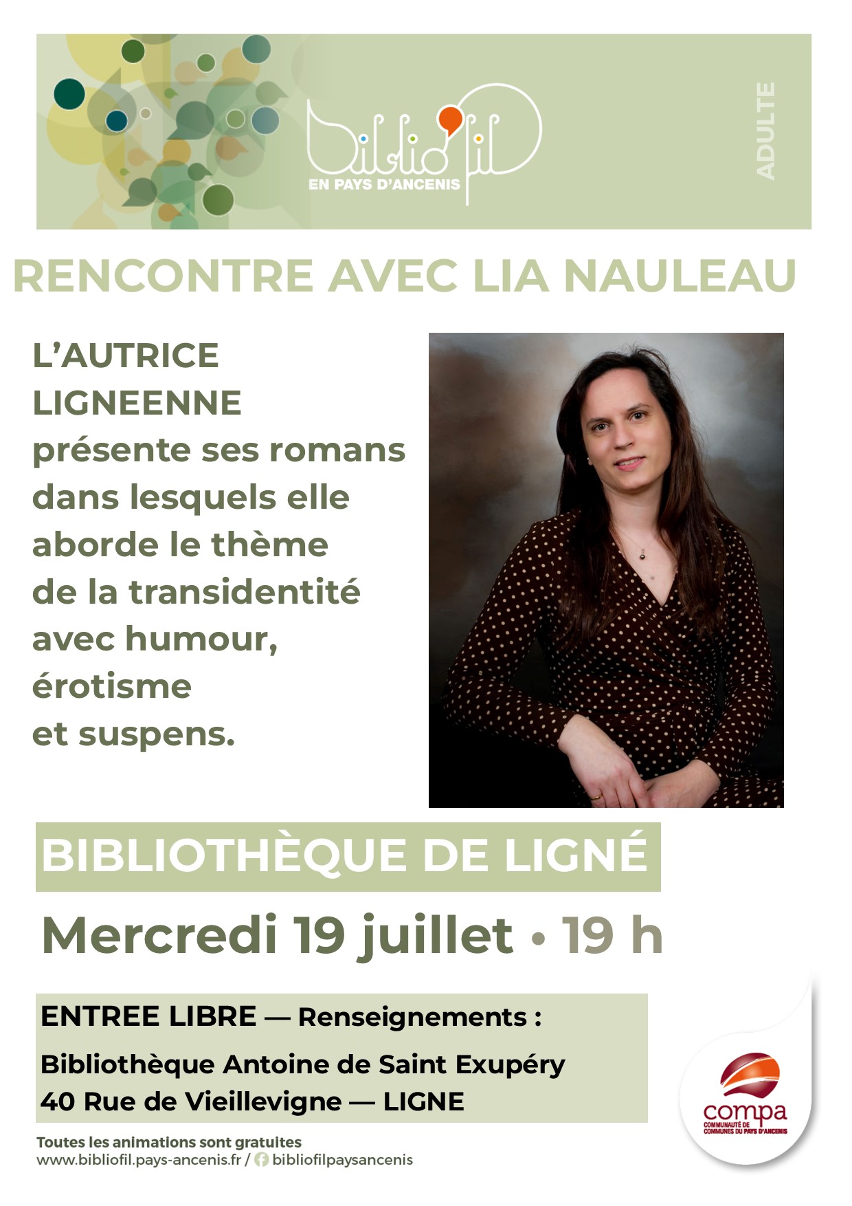 Affiche accueil Lia Nauleau Ligné 2023.07